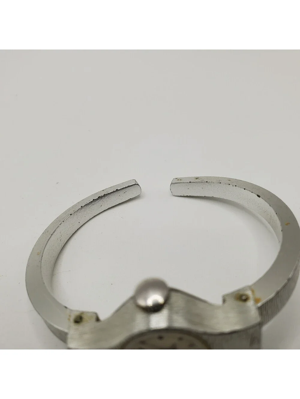 Vintage Timex Mechanical Cuff Band Watch Women For Parts Or Repair